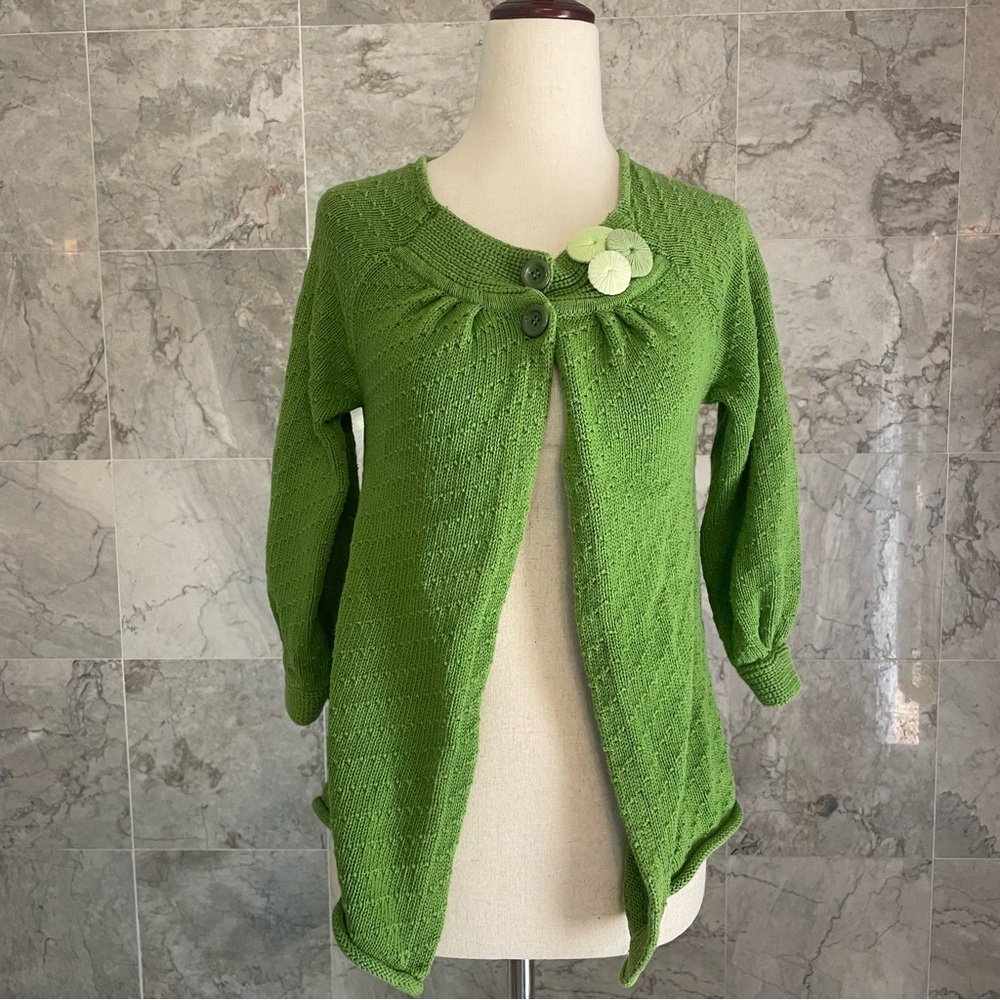 MobyGoby Chunky Knit Cardigan Sweater - Picture 2 of 9
